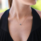 Motif Evil Eye | Diamond Pendant | 0.23 Cts. | 14K Gold Gilda by Gradiva Inc.