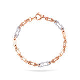 Chains | Diamond Bracelet | 0.55 Cts. | 18K Gold Gilda by Gradiva Inc.