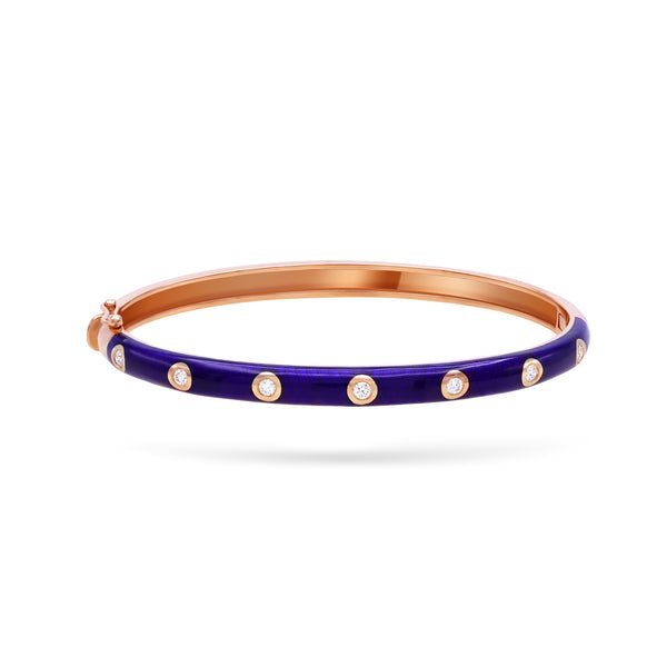 Cheryl | Diamond Bangle Bracelet | 0.23 Cts. | 18K Gold Gilda by Gradiva Inc.