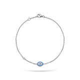 Evil Eye | Diamond Bracelet | 0.01 Cts. | 14K Gold Gilda by Gradiva Inc.