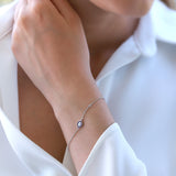 Evil Eye | Diamond Bracelet | 0.01 Cts. | 14K Gold Gilda by Gradiva Inc.