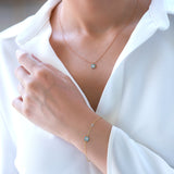 Evil Eye | Diamond Bracelet | 0.01 Cts. | 14K Gold Gilda by Gradiva Inc.