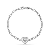Hearts | Diamond Bracelet | 0.39 Cts. | 18K Gold Gilda by Gradiva Inc.