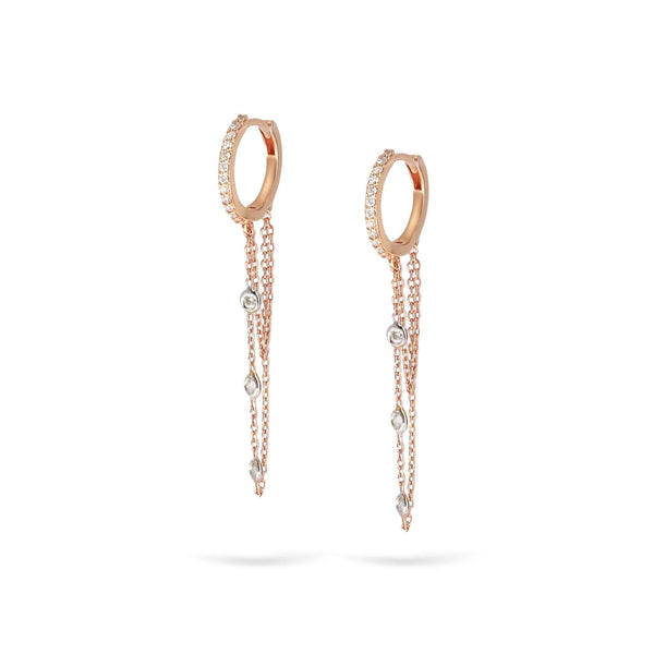 Sally | Diamond Earrings | 14K Gold Gilda by Gradiva Inc.