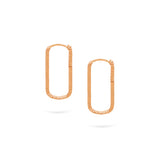 Gilda Twist Hoops | Medium Gold Earrings | 14K Gold