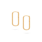 Twist Hoops | Medium Gold Earrings | 14K Gold Gilda by Gradiva Inc.