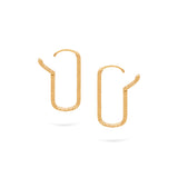 Twist Hoops | Medium Gold Earrings | 14K Gold Gilda by Gradiva Inc.