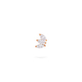 Gilda Marquise Studs | Diamond Earrings | 14K Gold