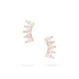 Pear Studs | Diamond Earrings | 14K Gold Gilda by Gradiva Inc.