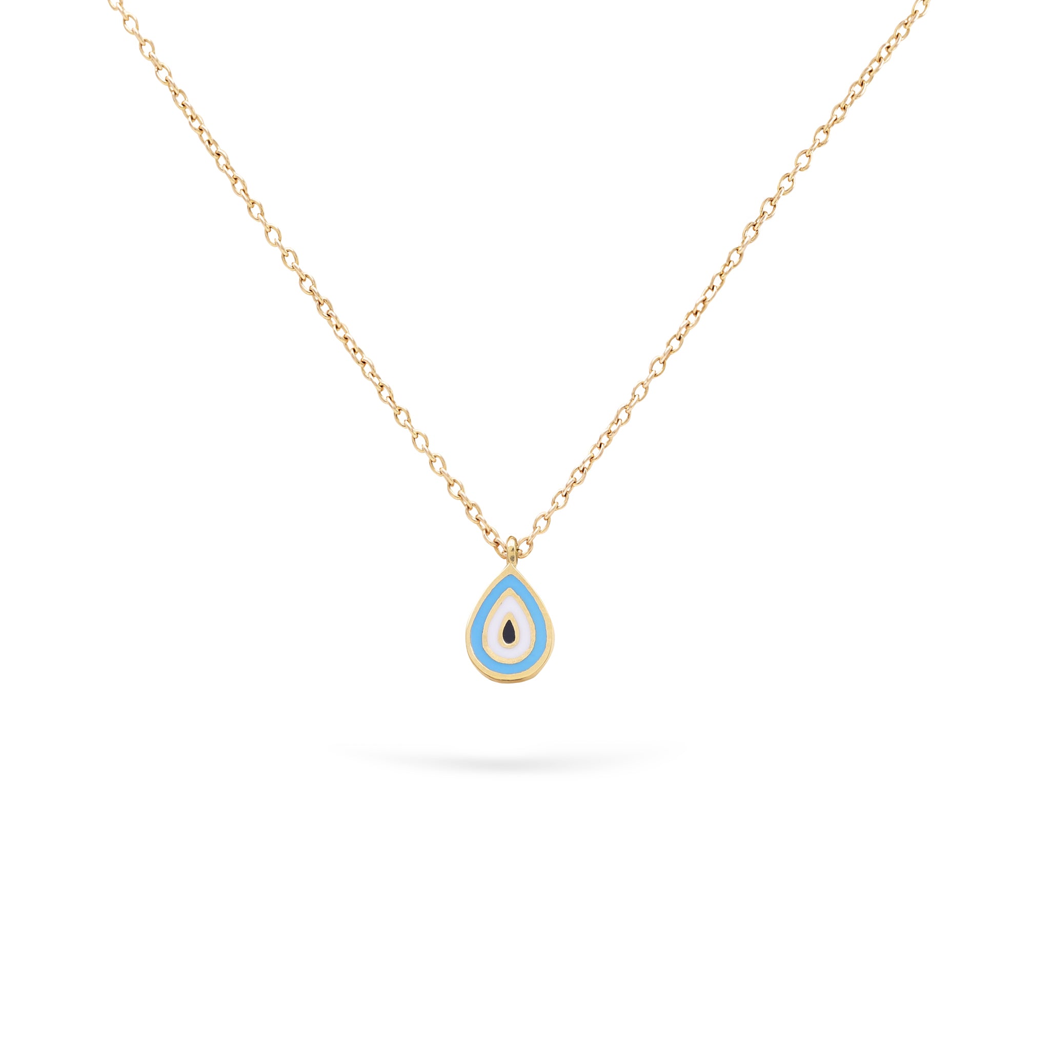 14k Gold Pendants - Evil Eye Gold Pendant at Best Price | Gilda