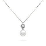 Gilda Pearls | Diamond Pendant | 0.19 Cts. | 14K Gold Gilda by Gradiva Inc.