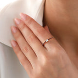 Minnies | Diamond Ring | 0.25 Cts. | 18K Gold Gilda by Gradiva Inc.