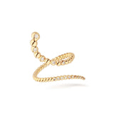 Gilda Helix | Diamond Ring | 0.12 Cts. | 18K Gold