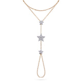 Stars | Diamond Hand Chain | 0.21 Cts. | 14K Gold Gilda by Gradiva Inc.
