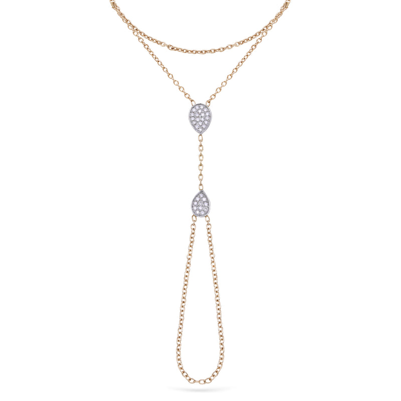 Exquisites | Diamond Hand Chain | 0.25 Cts. | 14K Gold Gilda by Gradiva Inc.