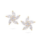 Rose | Diamond Earrings | 0.78 Cts. | 18K Gold Gilda by Gradiva Inc.