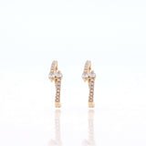 Kisses | Diamond Earrings | 0.21 Cts. | 14K Gold Gilda by Gradiva Inc.