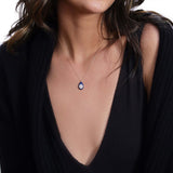 Drop Evil Eye | Diamond Pendant | 0.19 Cts. | 14K Gold Gilda by Gradiva Inc.