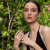Sally | Diamond Earrings | 14K Gold Gilda by Gradiva Inc.