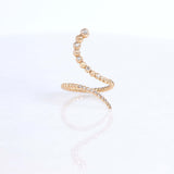 Helix | Diamond Ring | 0.12 Cts. | 18K Gold Gilda by Gradiva Inc.