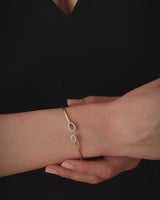 Gilda Cuffs | Diamond Cuff Bracelet | 0.12 Cts. | 18K Gold