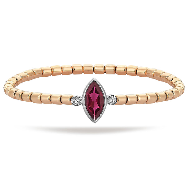 Gilda Aurora | Diamond Bracelet | 14K Gold Gilda by Gradiva Inc.