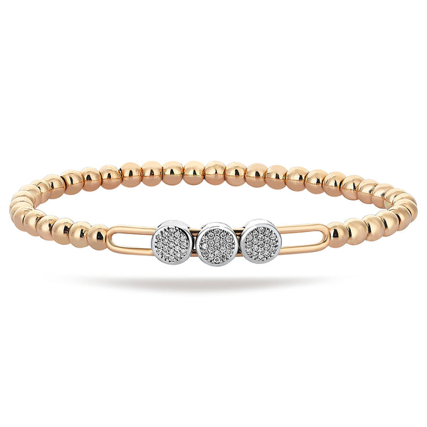 Gilda Essence | Diamond Bracelet | 14K Gold Gilda by Gradiva Inc.