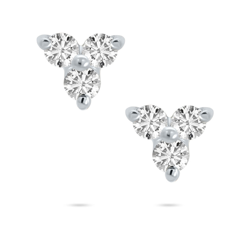 Gilda Trio | Diamond Earrings | 14K Gold Gilda by Gradiva Inc.