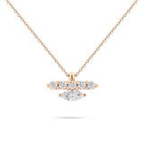 Gilda Mellow | Diamond Necklace | 18K Gold Gilda by Gradiva Inc.