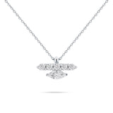 Gilda Mellow | Diamond Necklace | 18K Gold Gilda by Gradiva Inc.