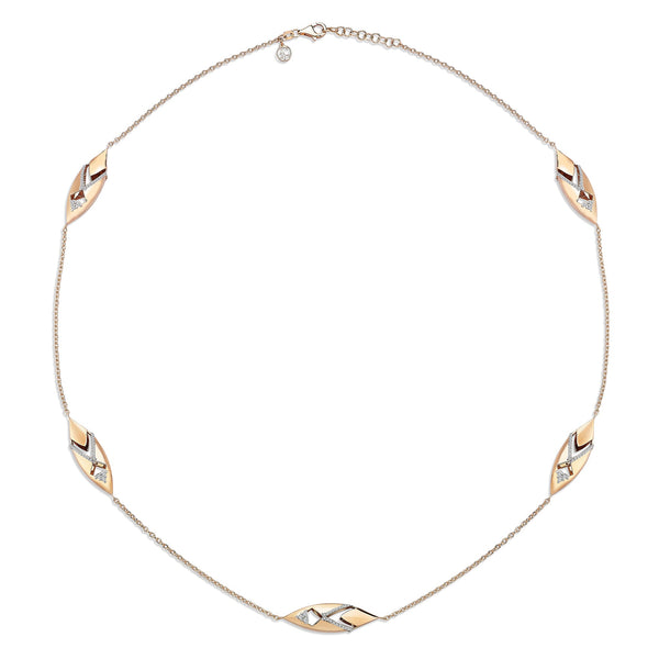 Gilda Riff | Diamond Necklace | 14K Gold Gilda by Gradiva Inc.