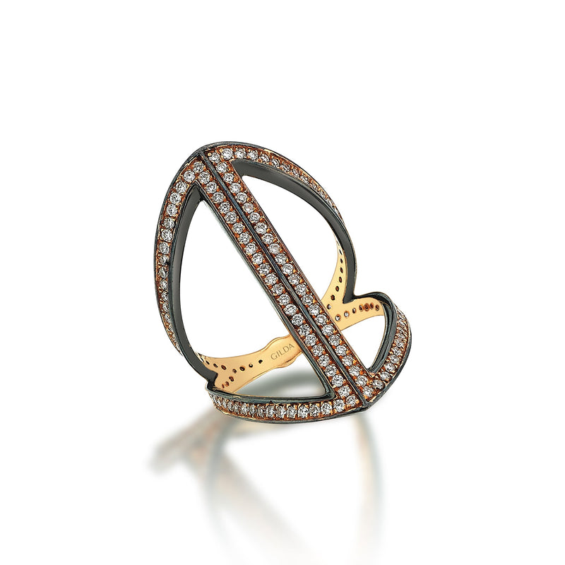 Gilda Cavalier | Diamond Ring | 18K Gold Gilda by Gradiva Inc.