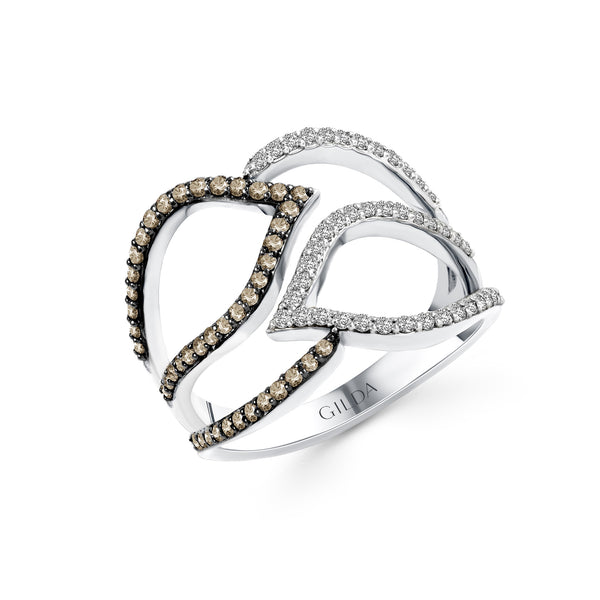 Gilda Scarlett | Diamond Ring | 0.66 Cts. | 14K Gold