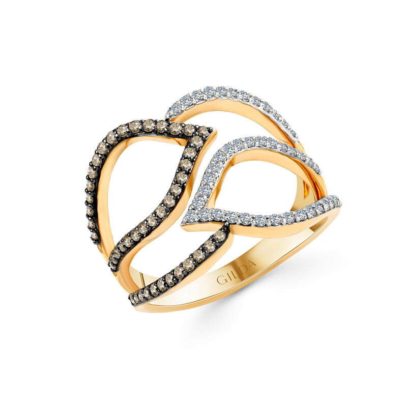Gilda Scarlett | Diamond Ring | 0.66 Cts. | 14K Gold