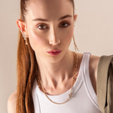 Gilda Chains | Diamond Necklace | 14K Gold Gilda by Gradiva Inc.