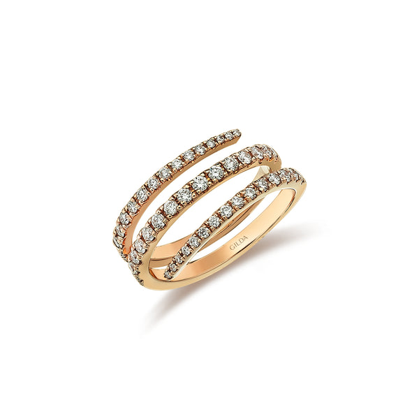 Gilda Cling | Diamond Ring | 14K Gold Gilda by Gradiva Inc.