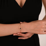 Christina | Diamond Cuff Bracelet | 0.09 Cts. | 14K Gold Gilda by Gradiva Inc.