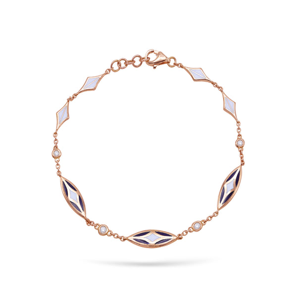 Marlene | Diamond Bracelet | 0.11 Cts. | 18K Gold Gilda by Gradiva Inc.