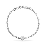 Hearts | Diamond Bracelet | 0.20 Cts. | 14K Gold Gilda by Gradiva Inc.