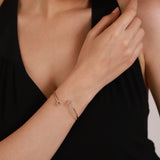 Cuffs | Diamond Cuff Bracelet | 0.11 Cts. | 18K Gold Gilda by Gradiva Inc.