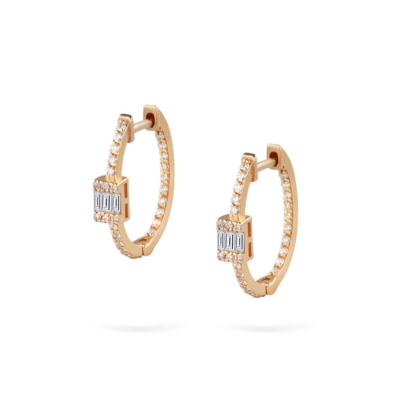 Moishe | Diamond Earrings | 0.54 Cts. | 14K Gold Gilda by Gradiva Inc.