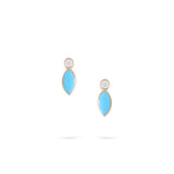 Breeze Studs | Diamond Earrings | 14K Gold Gilda by Gradiva Inc.