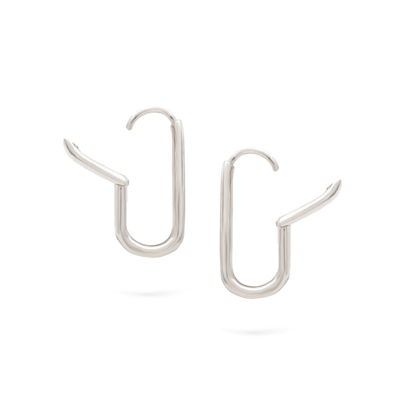 Solid Hoops | Medium Gold Earrings | 14K Gold Gilda by Gradiva Inc.