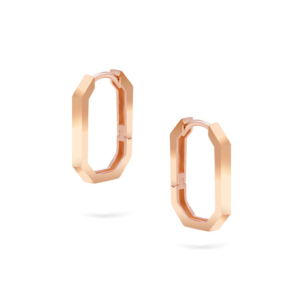 Bold Goldens Hoops | Gold Earrings | 14K Gold Gilda by Gradiva Inc.