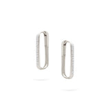 Goldens Hoops | Medium Diamond Earrings | 0.18 Cts. | 14K Gold Gilda by Gradiva Inc.