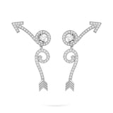 Gilda Malin | Diamond Earrings | 0.16 Cts. | 14K Gold Gilda by Gradiva Inc.