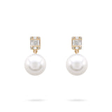 Gilda Pearls | Diamond Earrings | 0.47 Cts. | 14K Gold Gilda by Gradiva Inc.