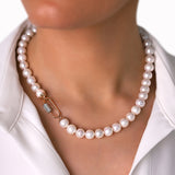 Gilda Pearls | Diamond Necklace | 0.39 Cts. | 14K Gold Gilda by Gradiva Inc.