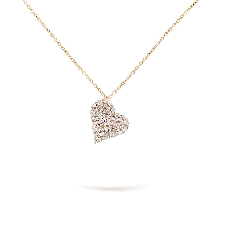 Hearts | Diamond Pendant | 0.16 Cts. | 14K Gold Gilda by Gradiva Inc.