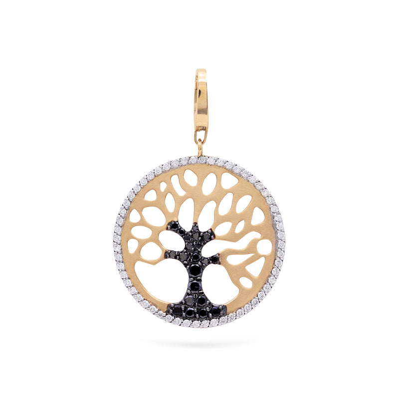 The Tree of Life | Diamond Charm | 0.70 Cts. | 14K Gold Gilda by Gradiva Inc.